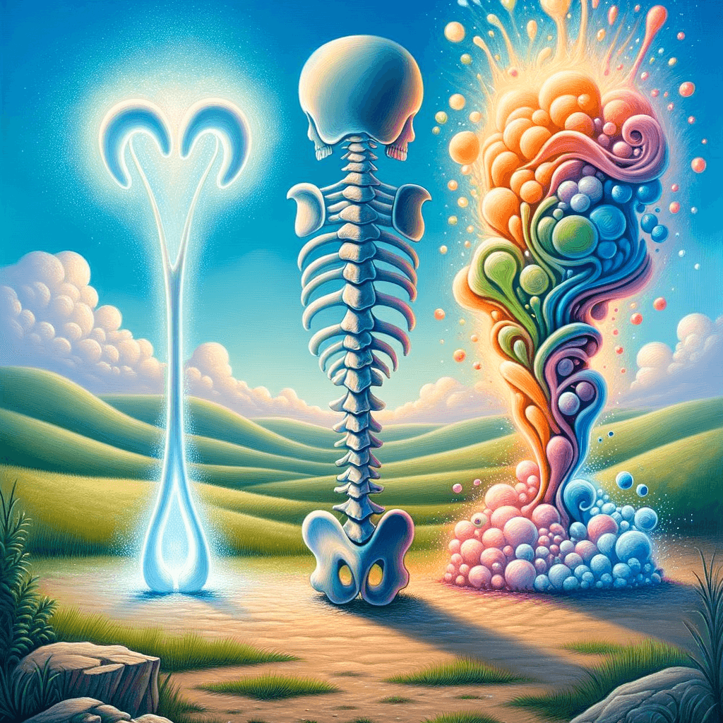 To succeed in life you need three things: a wishbone, a backbone, and a funny bone. — Reba McEntire