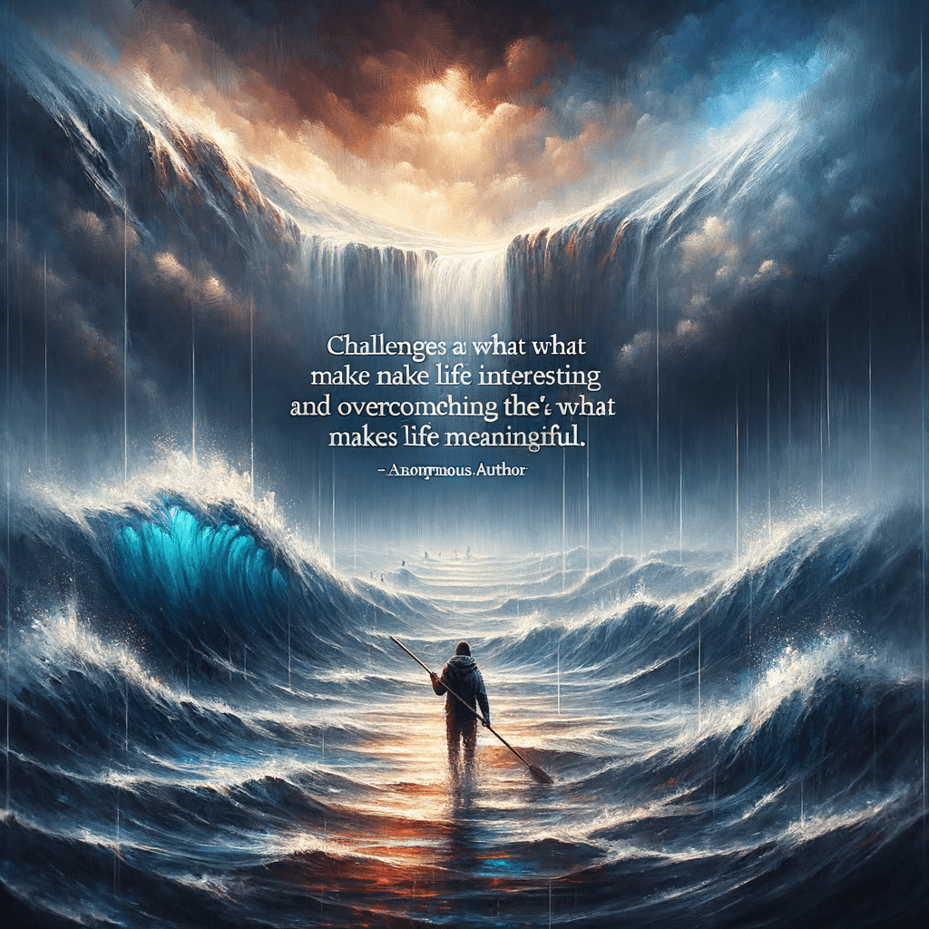 Los desafíos son lo que hace la vida interesante y superarlos es lo que hace que la vida tenga sentido. — Joshua J. Marine