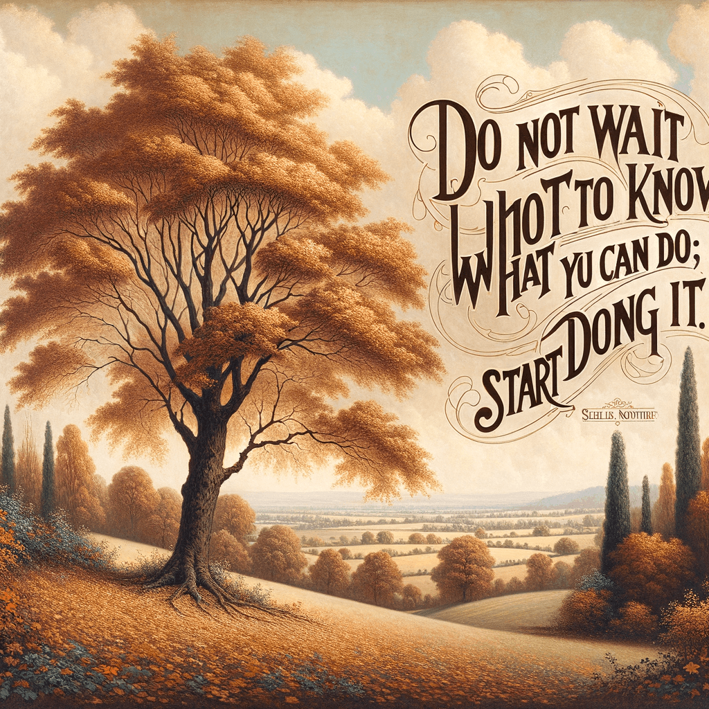 no esperes a saber lo que puedes hacer; comienza a hacerlo. — Henri Matisse, Francia.