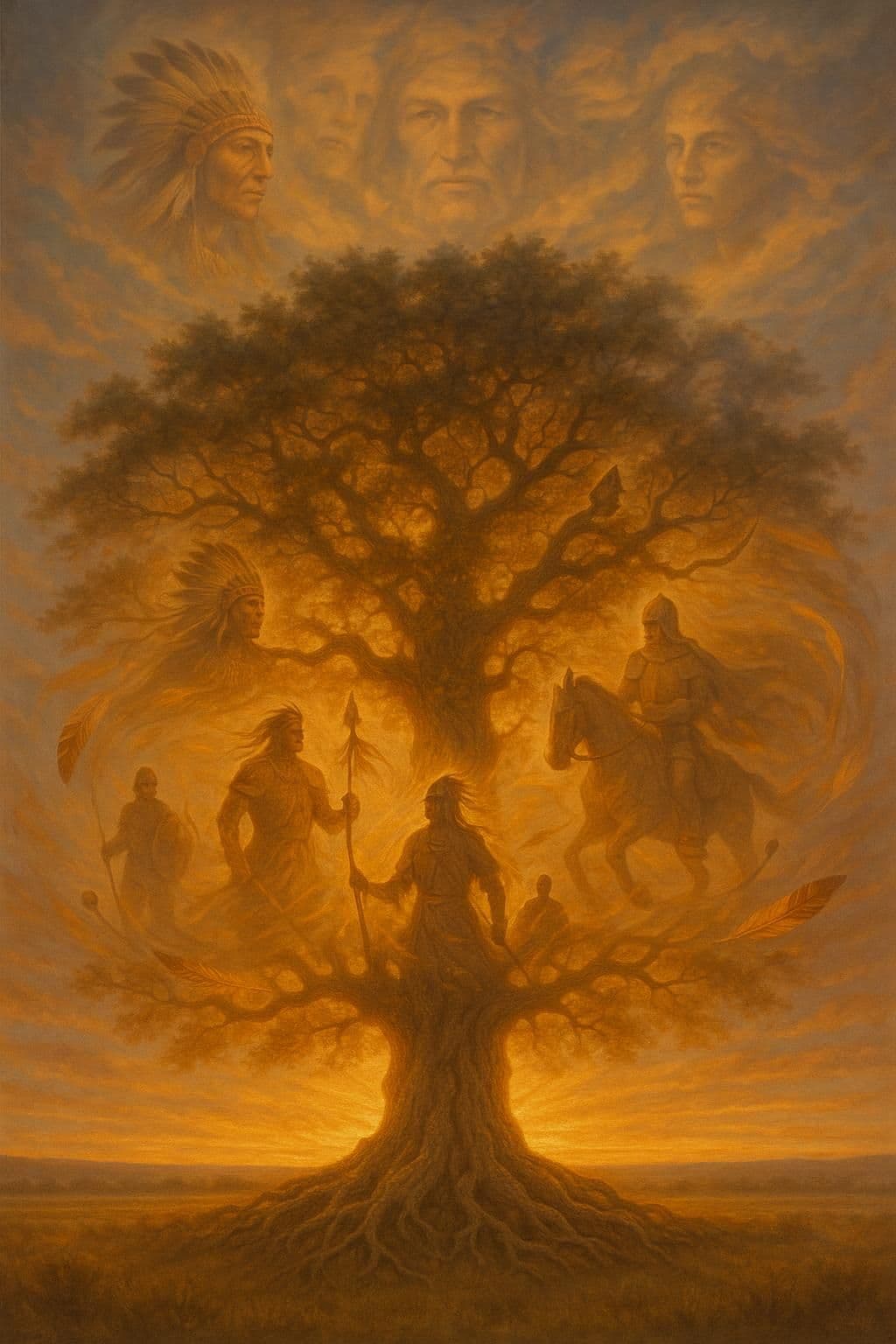 Los guerreros no nacen y nunca mueren; viven para siempre en los corazones de quienes los aman. — Proverbio nativo americano