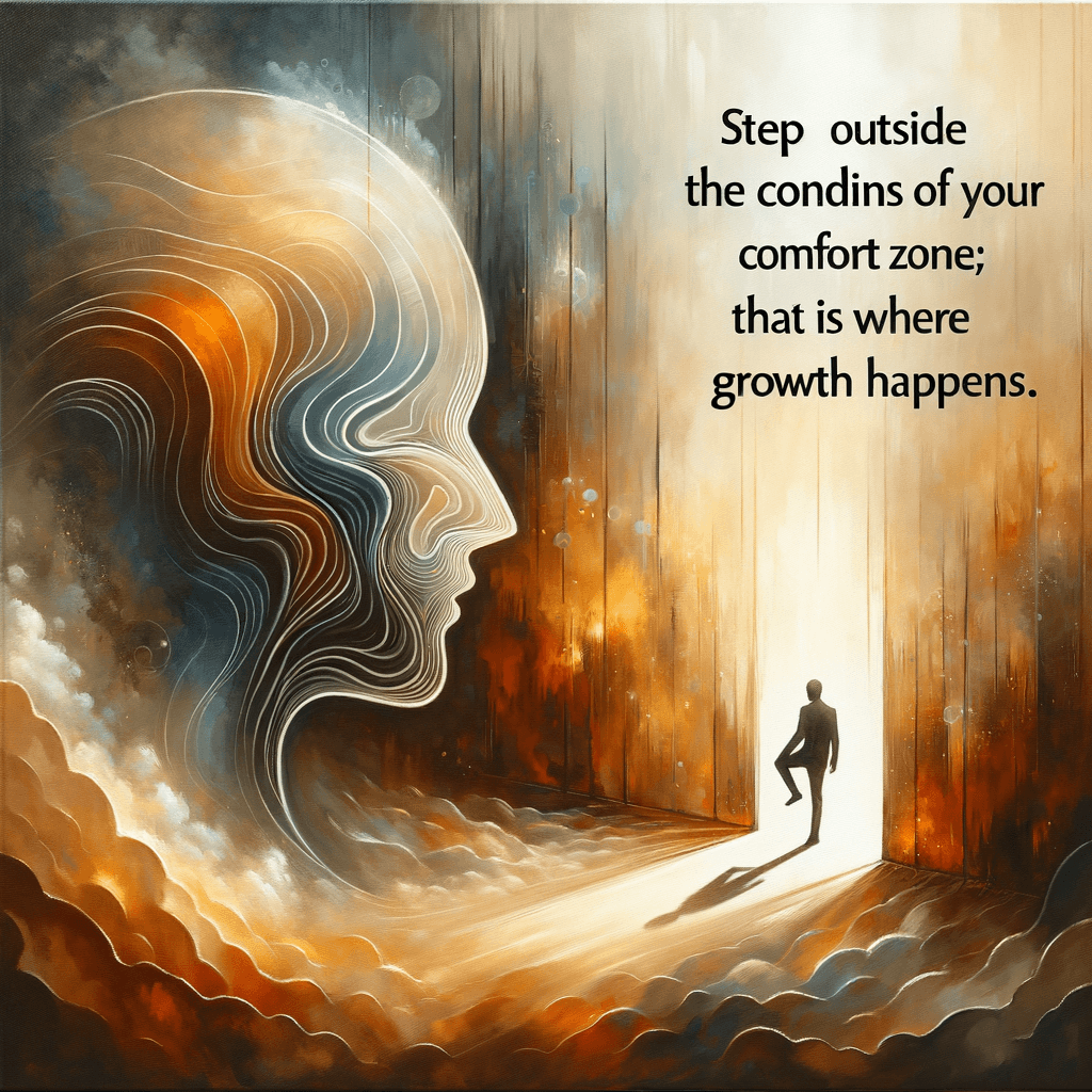 Sal de los límites de tu zona de confort; allí es donde ocurre el crecimiento. — J. J. Abrams