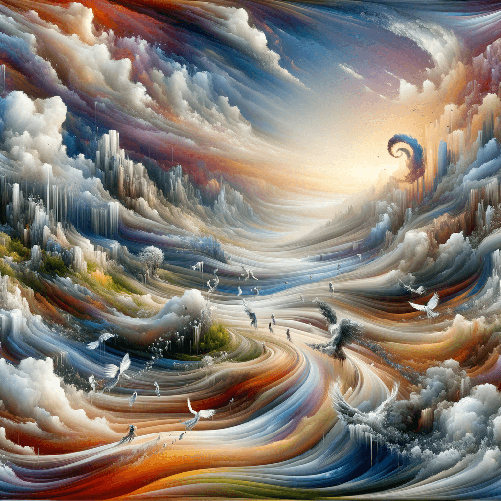 In the Whispers of the Wind, the Secrets of the World Are Revealed In the whispers of the wind, the secrets of the world are revealed.