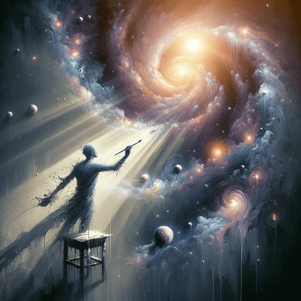 Creas tu propio universo a medida que avanzas. — Winston S. Churchill