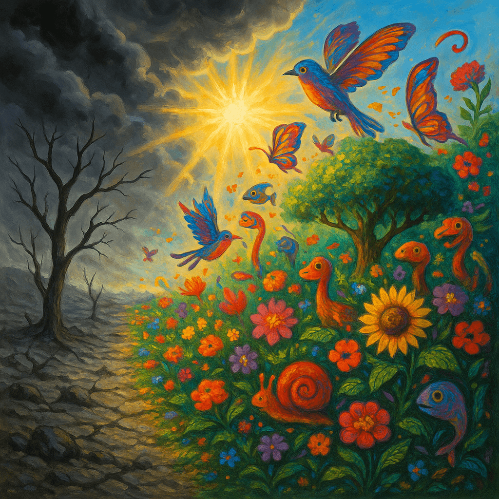 创造力是存在中最伟大的反叛。——奥修