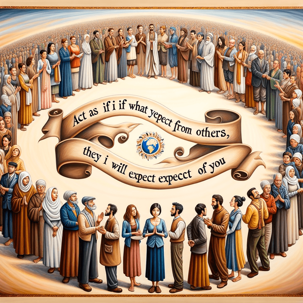 Actúa como si lo que esperas de los demás, ellos lo esperaran de ti. — Helen Keller, Estados Unidos.
