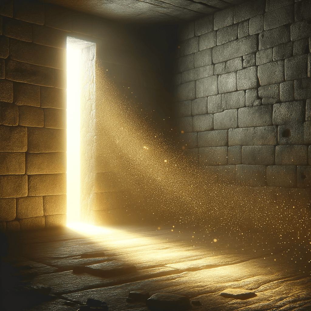 A single beam of light can light up a dark room. — Proverb from Ghana