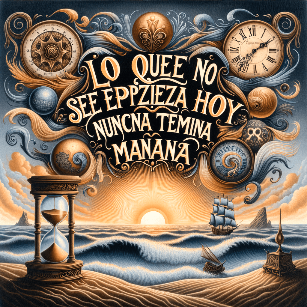 What is not started today is never finished tomorrow. — Johann Wolfgang von Goethe