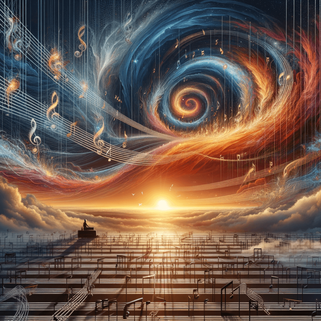 Each sunrise is a symphony written on the staff of the sky.