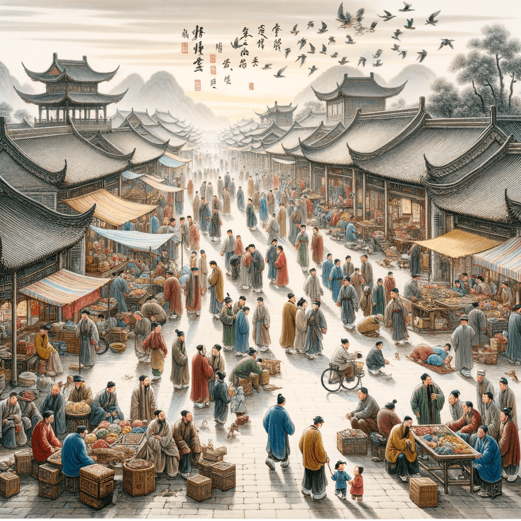 In this bustling world, life is but a fleeting dream; how much joy can one truly find?