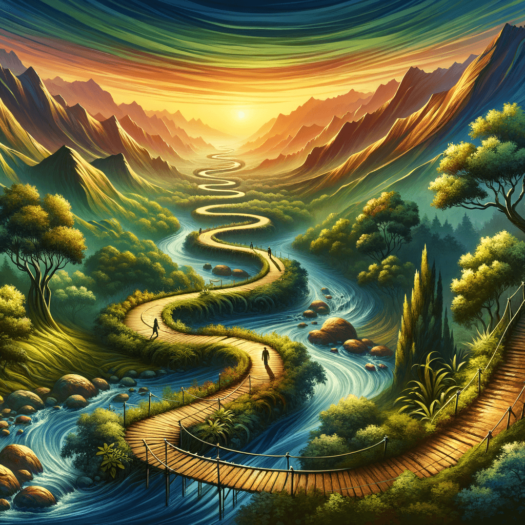 The path to your destination is not always a straight one. — Harvey Mackay