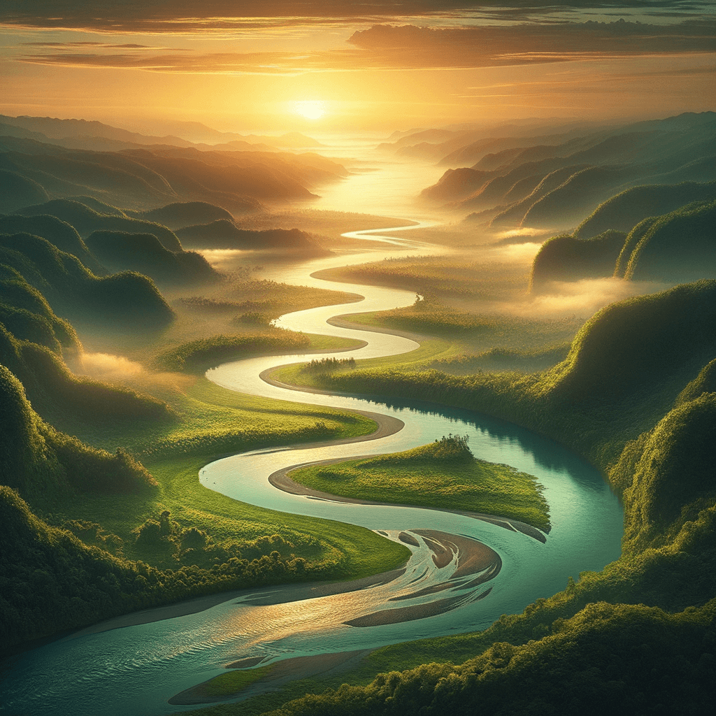 Para llegar al mar, uno debe pasar por el río. — Proverbio turco