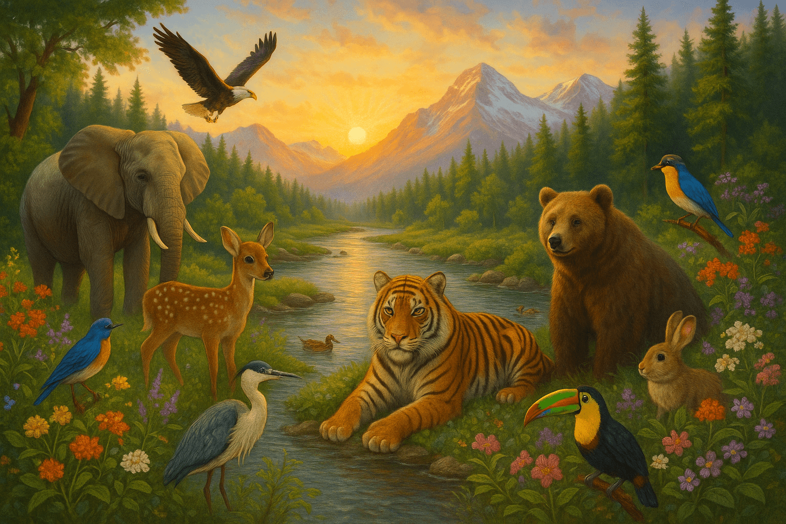 多样性中孕育的人类和谐与力量 多样中的和谐是人类的力量。——德斯蒙德·图图