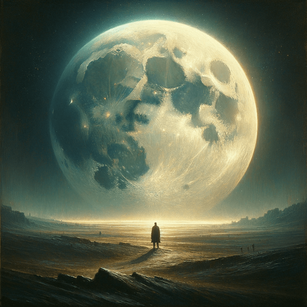 The moon is a friend for the lonesome to talk to. - Carl Sandburg