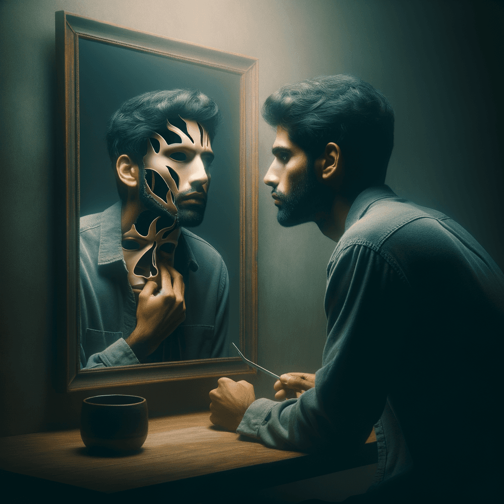 El hombre no es lo que piensa que es, es lo que oculta. — André Malraux