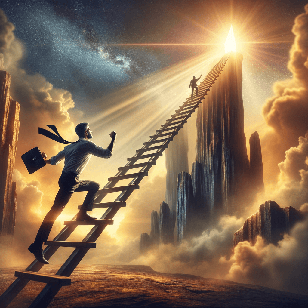 You can’t climb the ladder of success with your hands in your pockets. — Arnold Schwarzenegger