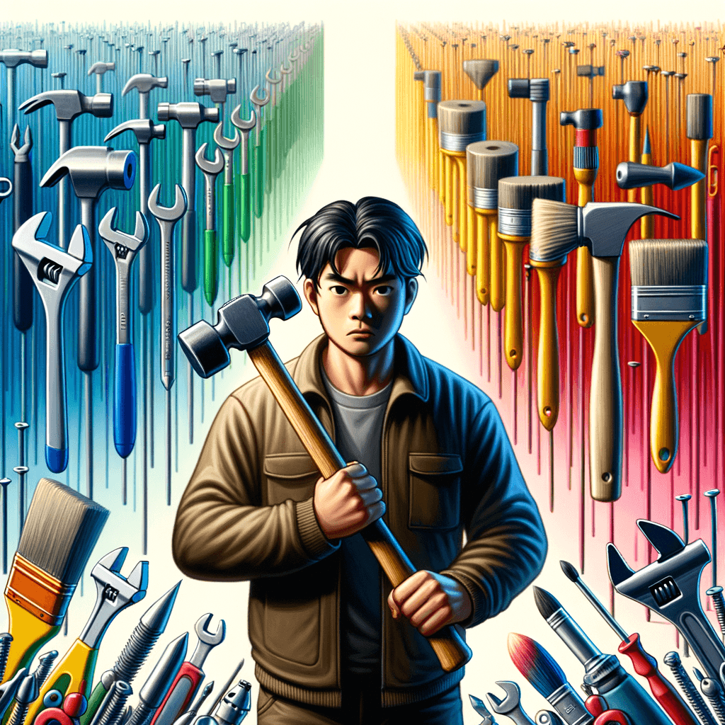 Si solo tienes un martillo, tiendes a ver cada problema como un clavo. — Abraham Maslow