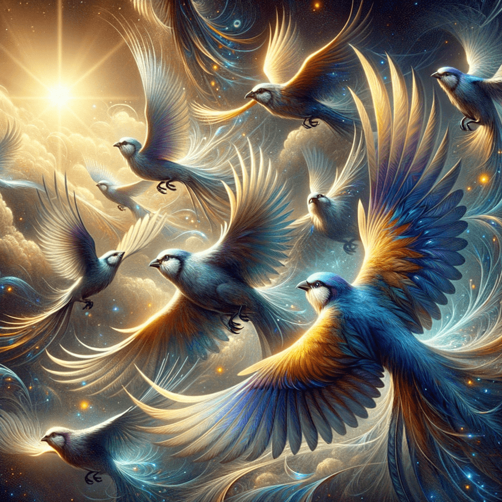 Some birds are destined not to be caged; every one of their feathers shines with the light of freedom.