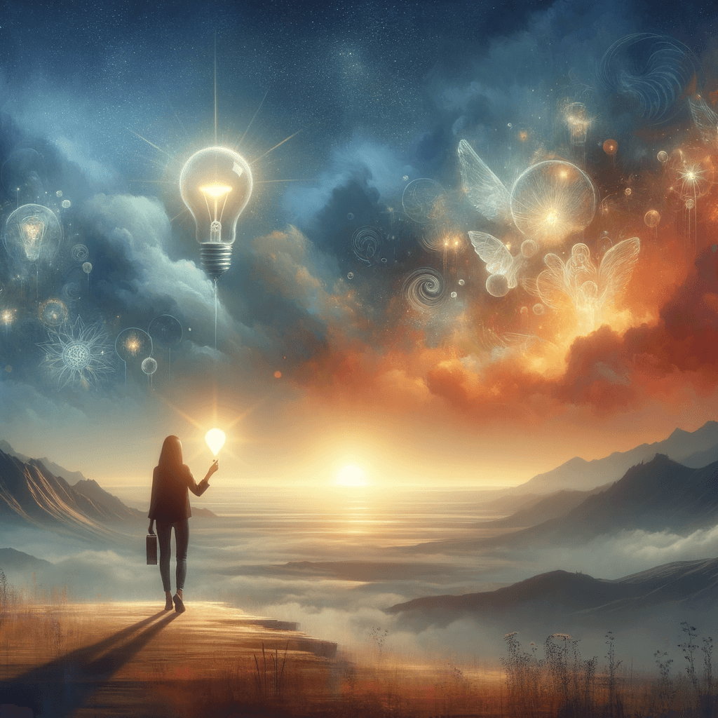 Your great big idea is just waiting for you to bring it into the world. — Karen Salmansohn