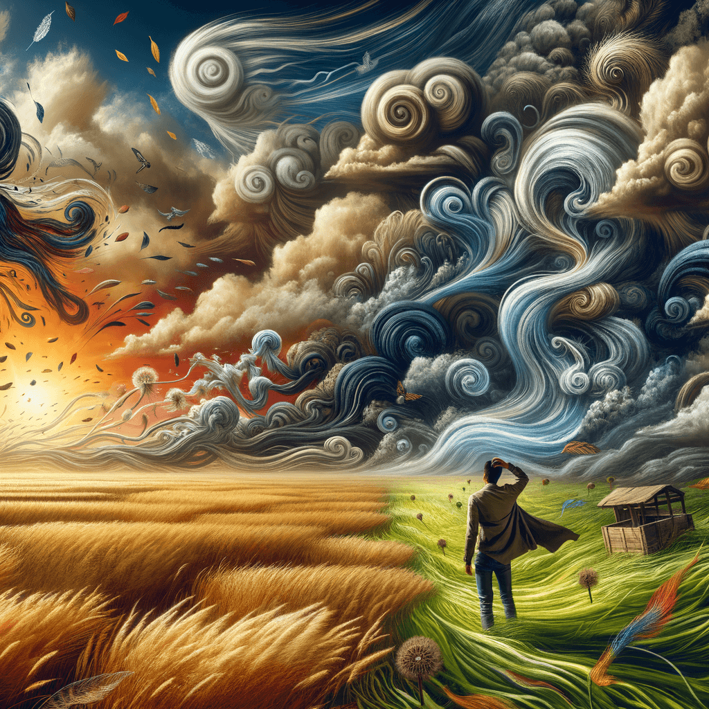 A great wind is blowing, and that gives you either imagination or a headache. — Catherine the Great