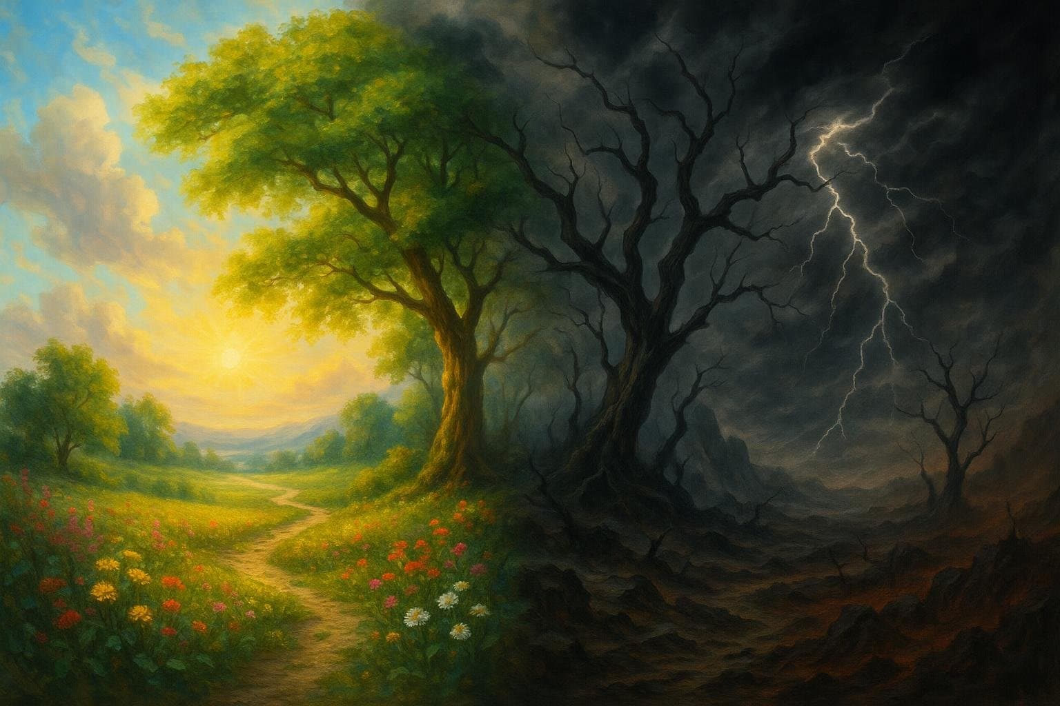 La mente es su propio lugar, y en sí misma puede hacer un cielo del infierno, un infierno del cielo. — John Milton