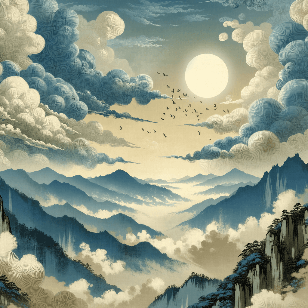 每一朵云彩的飘动,都是天空的心事 每一朵云彩的飘动,都是天空的心事。