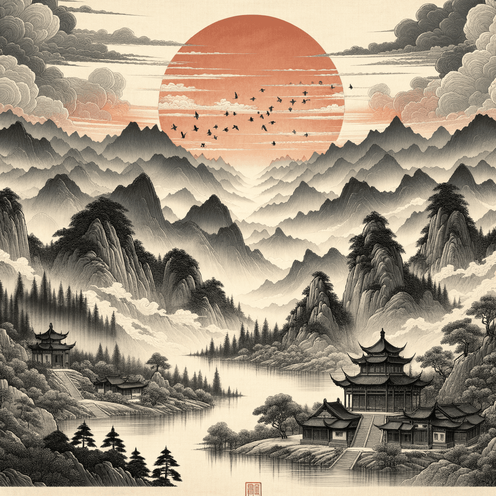 Despite undergoing countless hardships, it remains strong and resolute, standing tall against the winds from all directions. — Zheng Xie