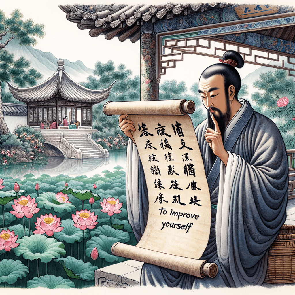 Toma acción, cada día, para mejorar a ti mismo. — An Wang, China.