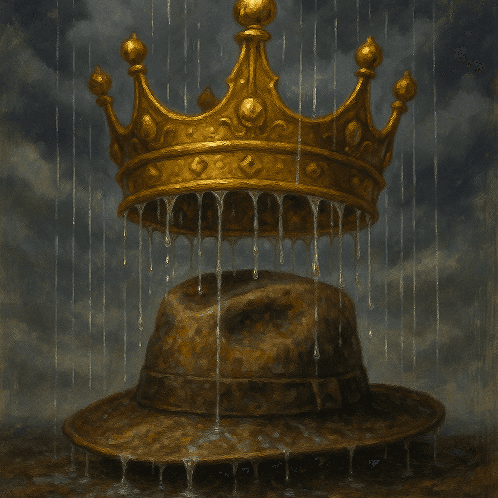 Una corona no es más que un sombrero que deja entrar la lluvia. — Federico el Grande