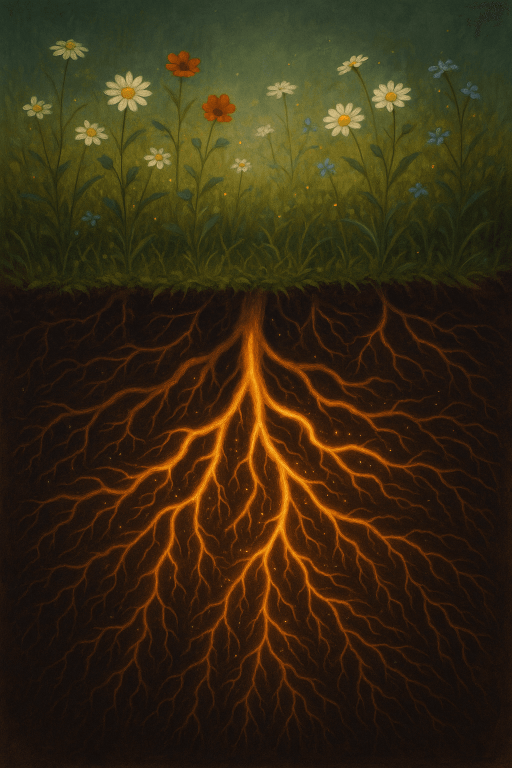 不是花朵,而是根才是本质。——奥罗宾多