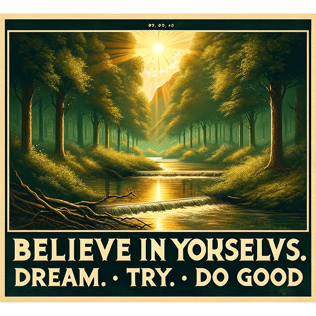 Crean en ustedes mismos. Sueñen. Intenten. Hagan el bien. — Sr. Feeny de *Boy Meets World*