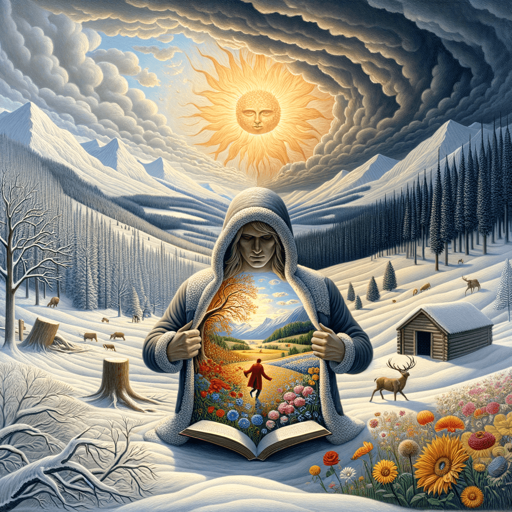 En la profundidad del invierno, finalmente aprendí que dentro de mí había un verano invencible. - Albert Camus