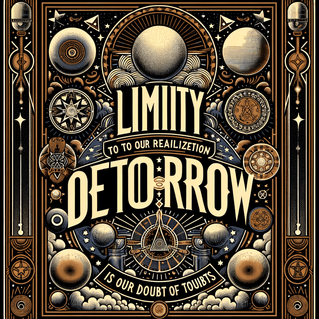 El único límite para nuestra realización de mañana serán nuestras dudas de hoy. - Franklin D. Roosevelt