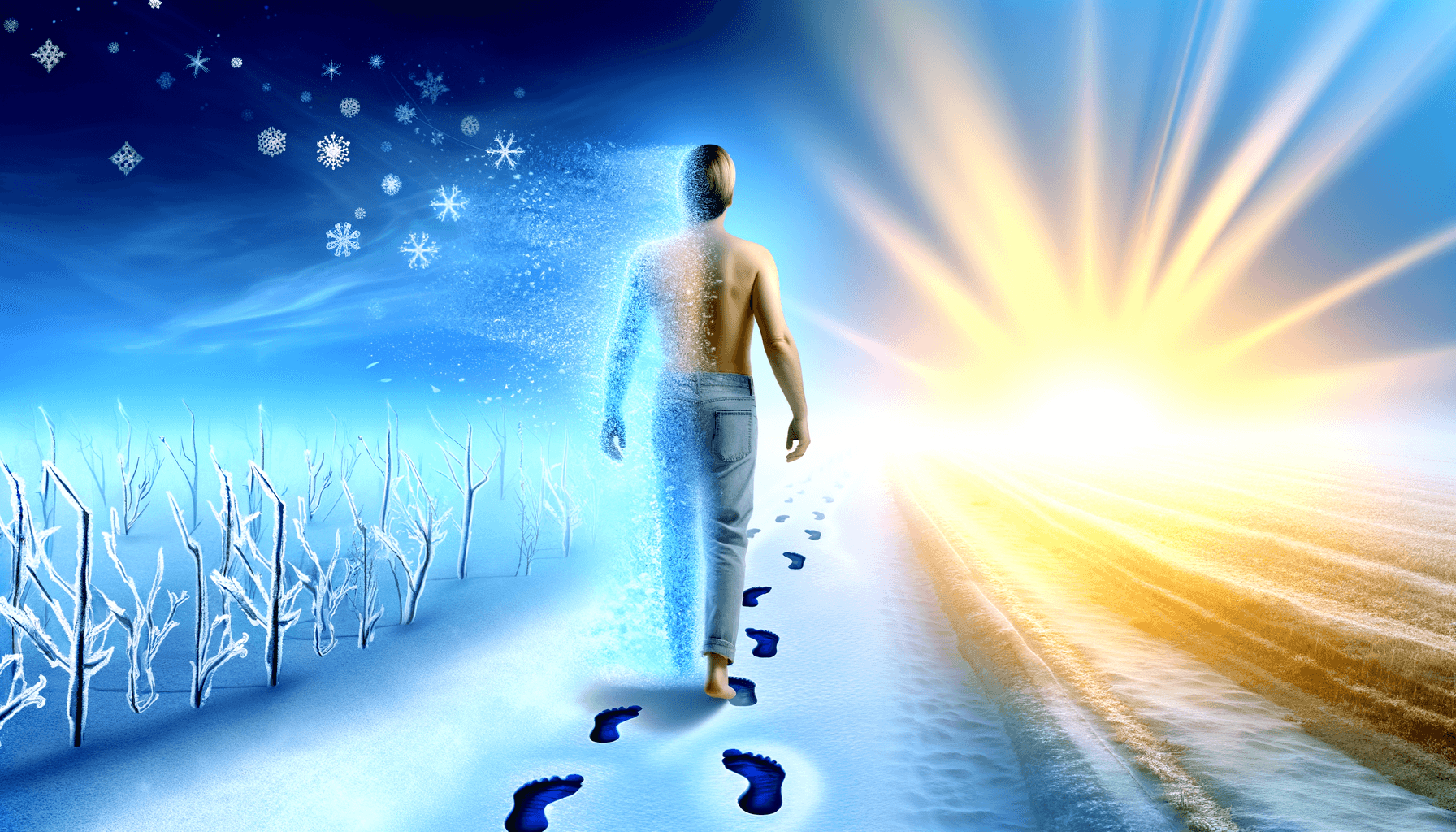 Para seguir adelante, debes deshacerte del frío del pasado. — Rhonda Byrne