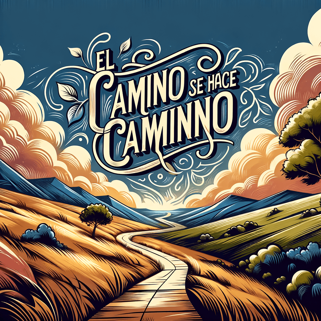 El camino se hace caminando.