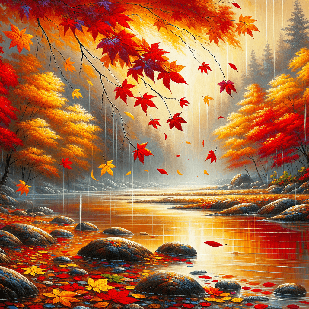 Each fallen leaf is a poem written by the season.