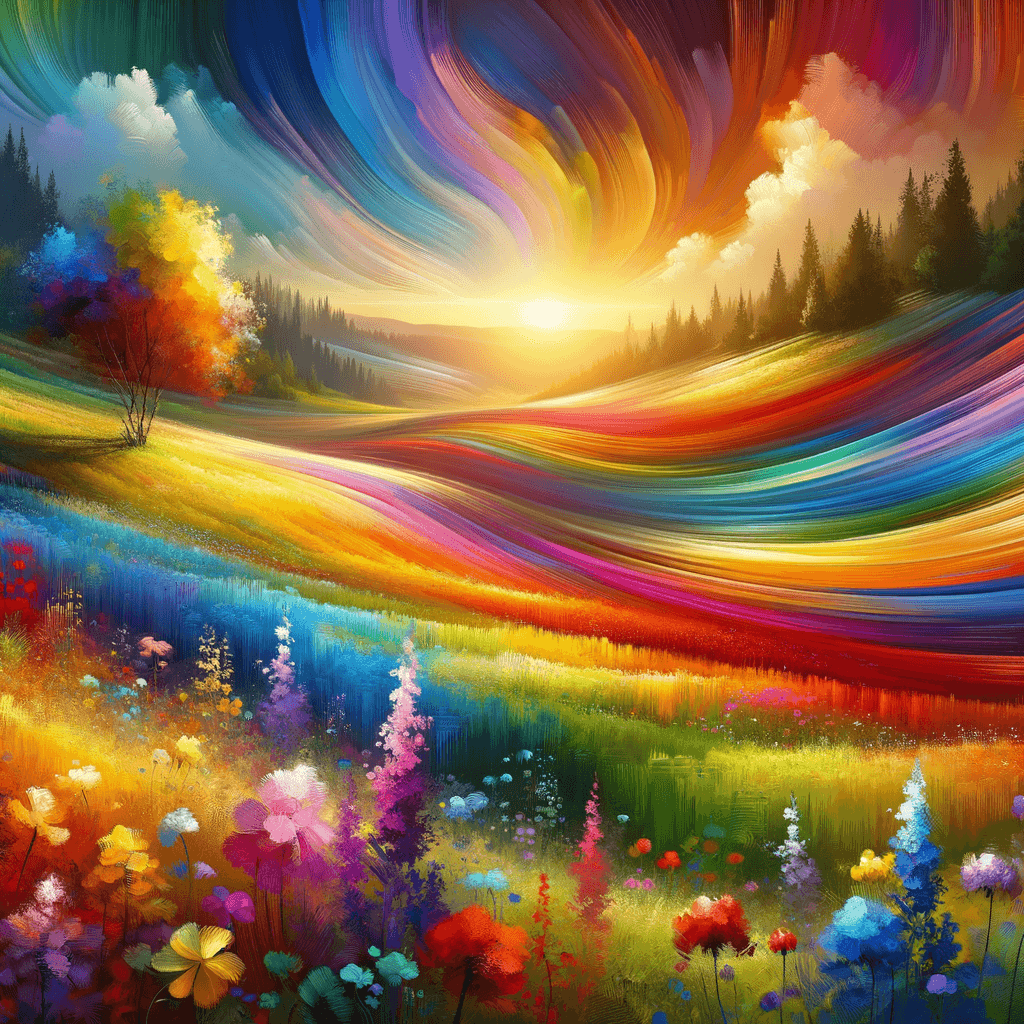 Los colores son las sonrisas de la naturaleza. — Leigh Hunt