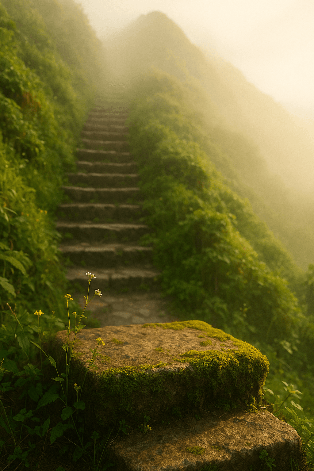 Concéntrate en el peldaño que tienes delante, no en toda la escalera. — Fuente desconocida, atribuida a Oprah Winfrey