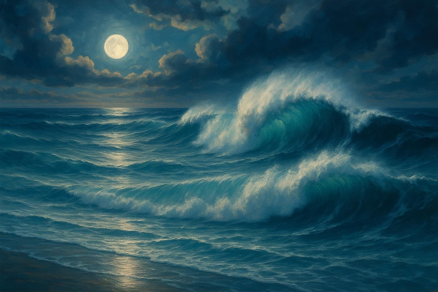 Waves are the voices of tides; tides are life’s endless movement. — Miyamoto Musashi