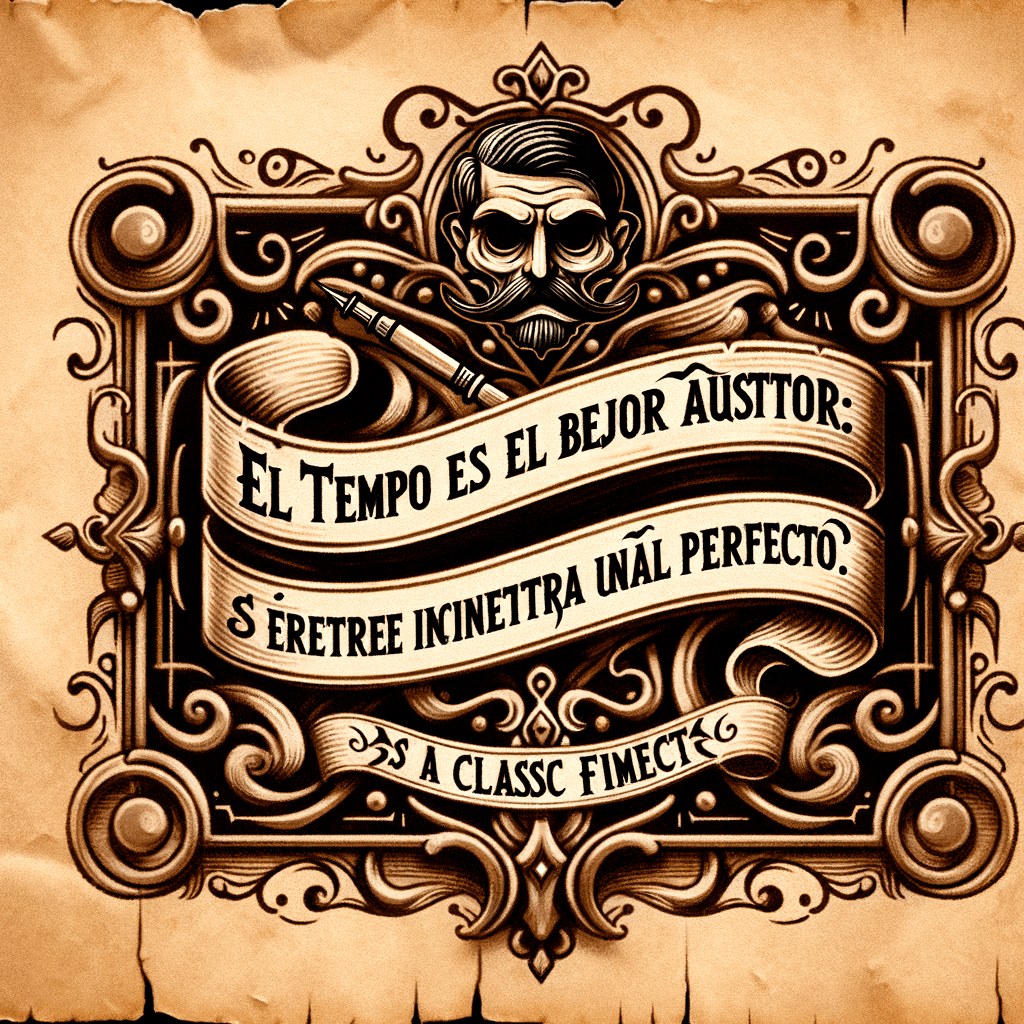 时间是最好的作者:它总能找到一个完美的结局。 - 查理·卓别林