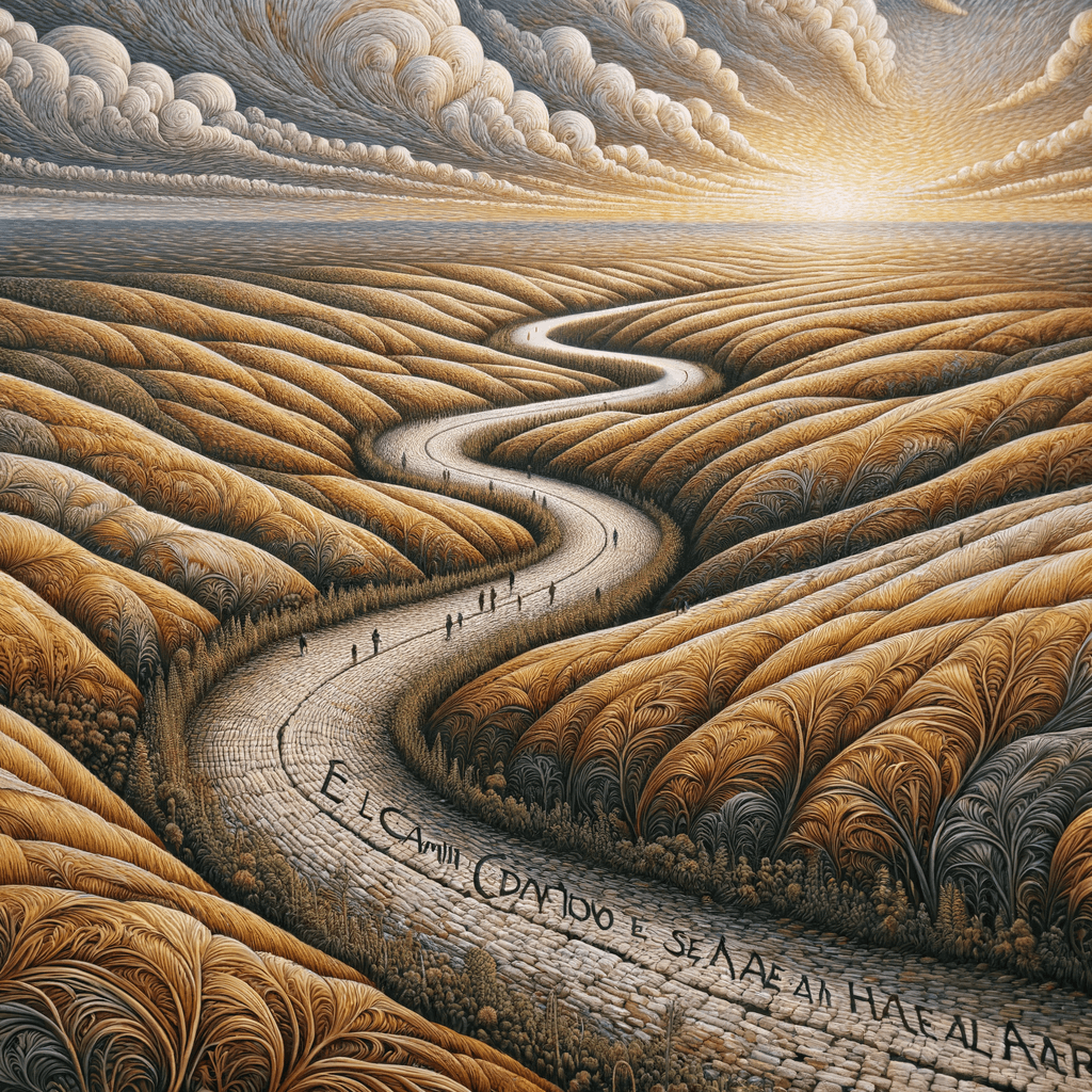 El camino se hace al andar. - Antonio Machado