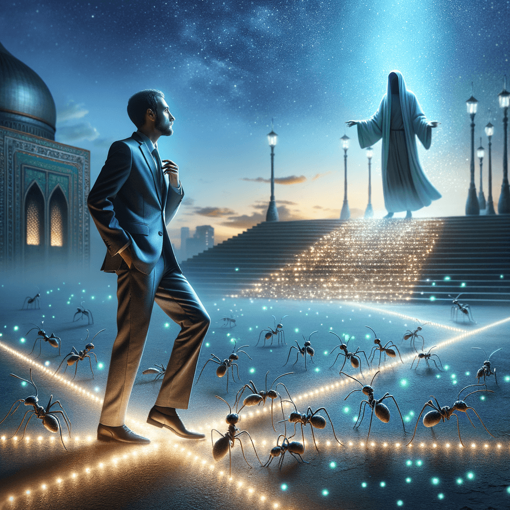 Las dudas son como hormigas en los pantalones de la fe. — Fredrik Backman