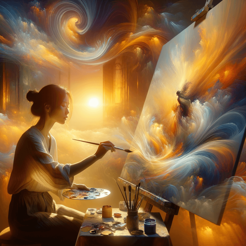 Tus momentos más felices son aquellos en los que estás en la zona, creando. — Tobi Kahn