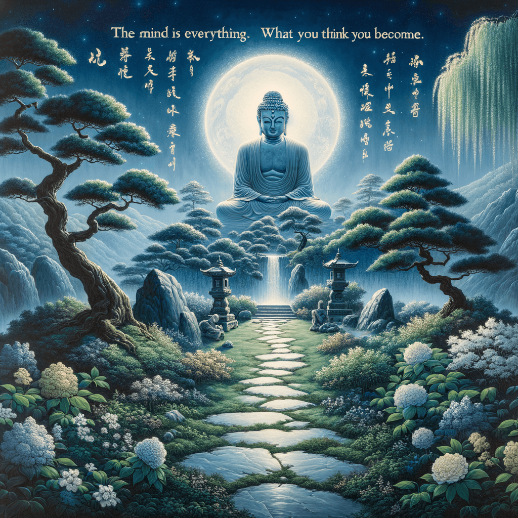 The mind is everything. What you think you become. - Buddha