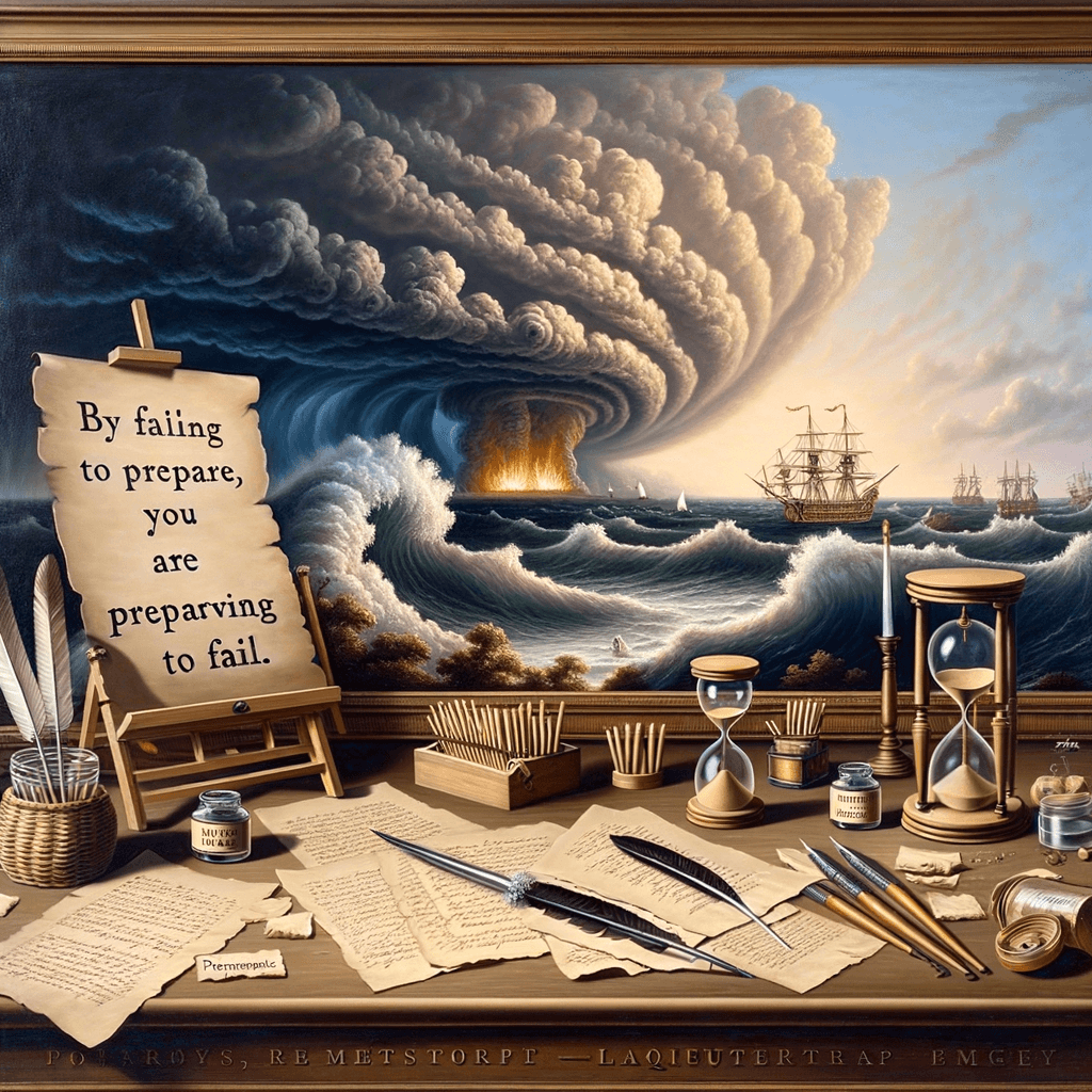 Al no prepararte, te estás preparando para fracasar. — Benjamin Franklin, Estados Unidos.