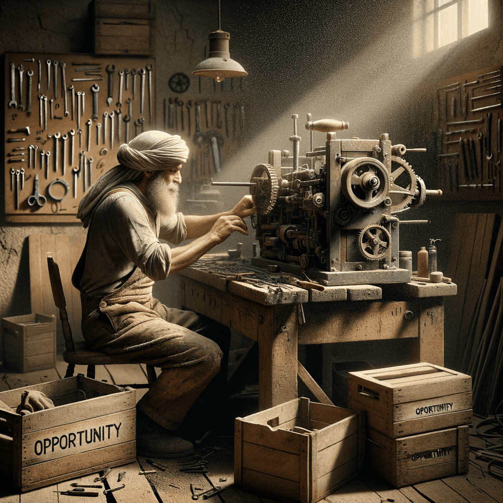 We often miss opportunity because it's dressed in overalls and looks like work. — Thomas A. Edison