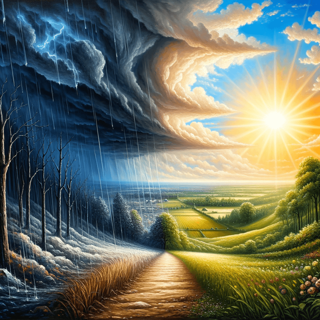 El sol brilla siempre después de la tormenta.