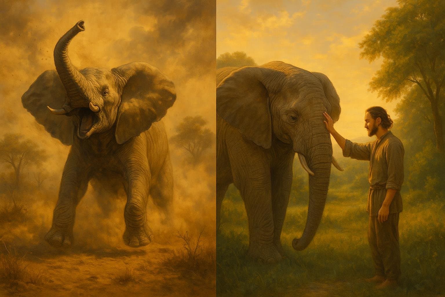 Understanding Before Control: Lessons from the Elephant To tame the elephant, you must first understand the elephant. — Thich Nhat Hanh