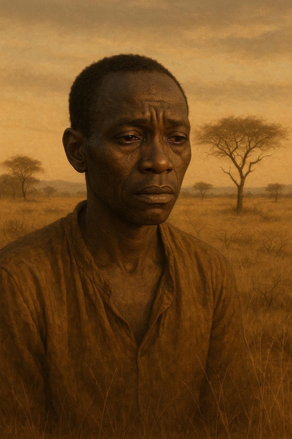 El Silencio de la Mirada Ante el Dolor Interior Cuando el alma sufre, los ojos se secan. — Proverbio africano