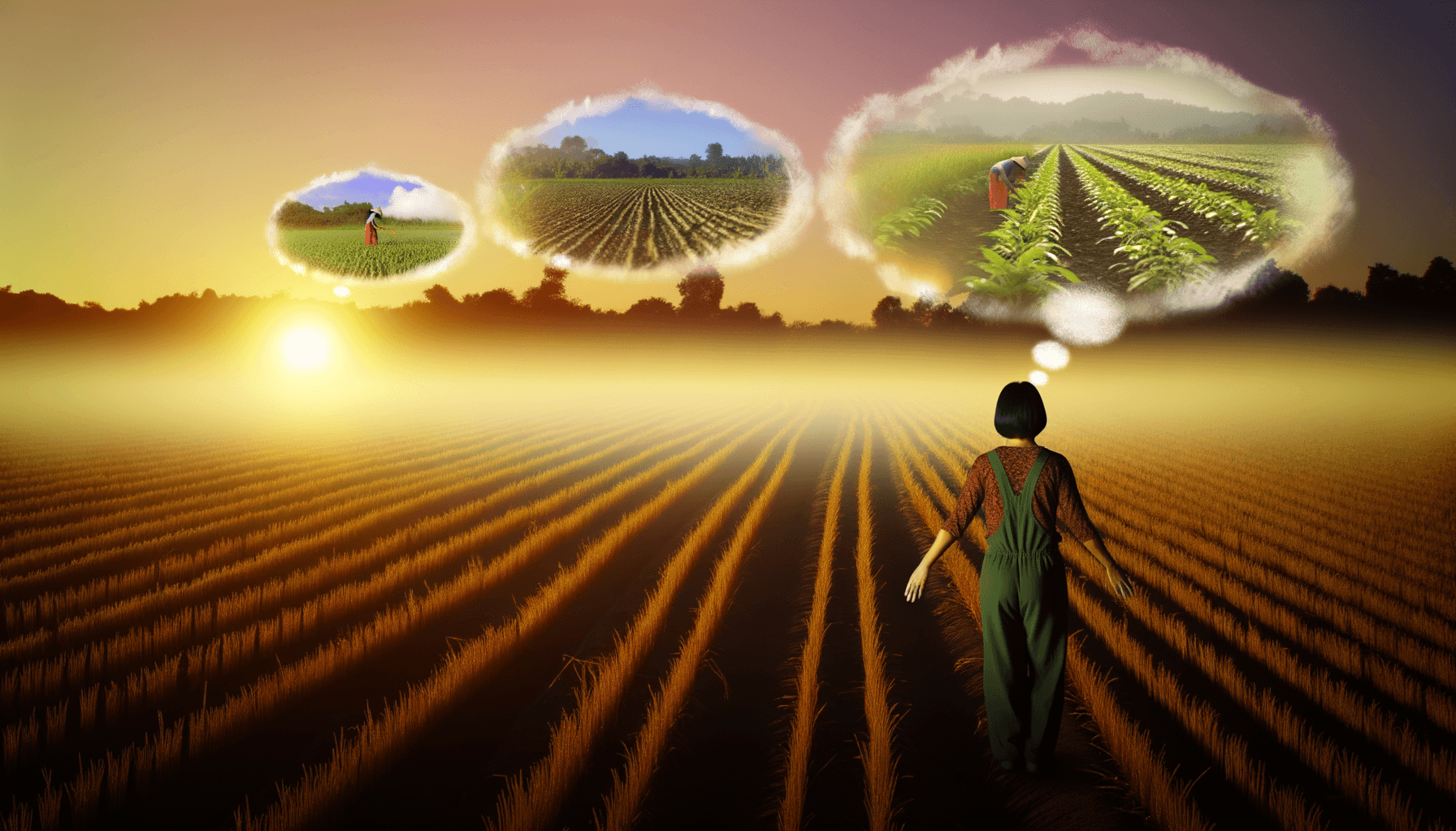 No se puede arar un campo simplemente dándole vueltas en la mente. — Desconocido, pero citado por Kwame Nkrumah