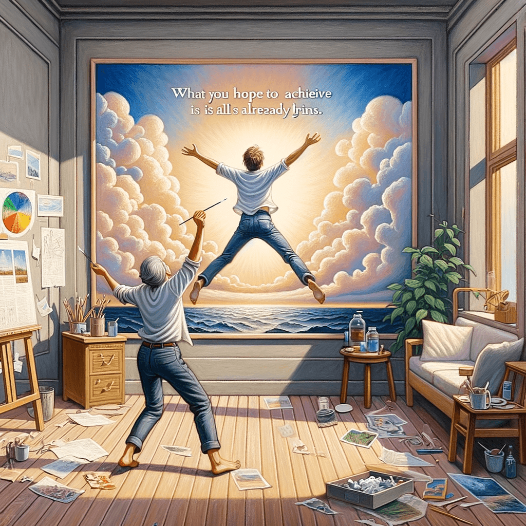 Act as if what you hope to achieve is already yours. — Louise Hay, United States.